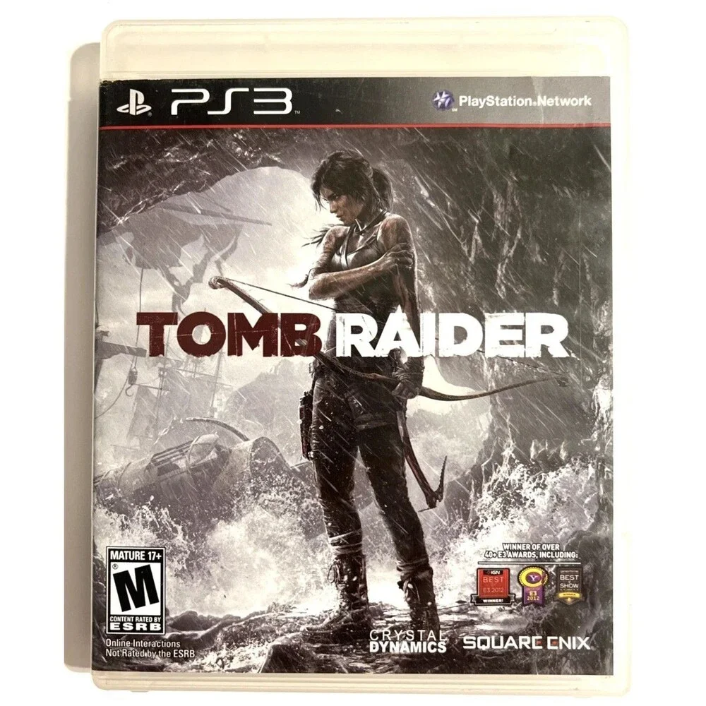 Tomb Raider PS3 With Manual - Tested/Working